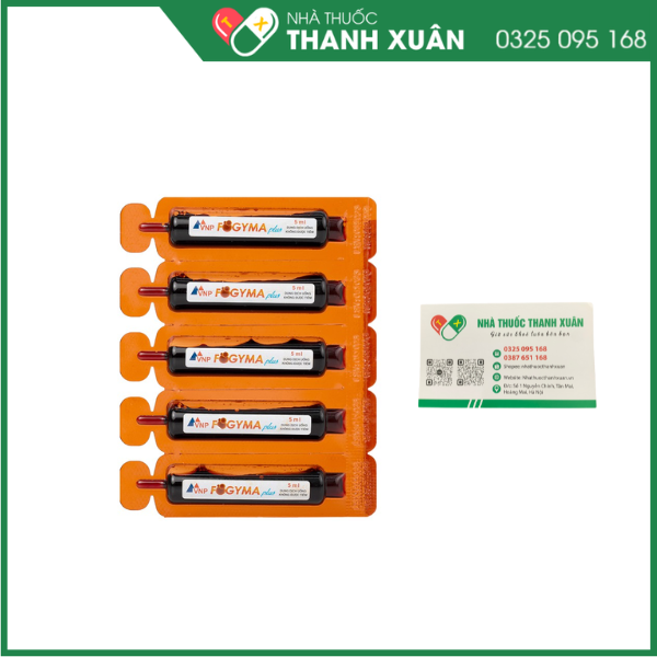 FOGYMA plus hỗ trợ giảm thiếu máu do thiếu sắt